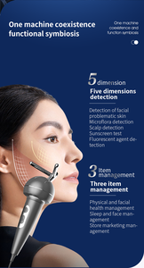 Exportação Benefício Facial <span class=keywords><strong>Analyzer</strong></span> Face Scanner Skin Testing Skin Aging Prediction x5 <span class=keywords><strong>pro</strong></span> ai Skin Image <span class=keywords><strong>Analyzer</strong></span> - Product Image 3
