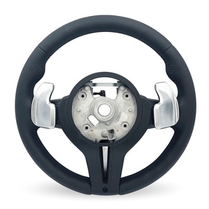 Volante Deportivo Personalizado F30 F10 E90 E60 G20 G30 E46 F32 para <span class=keywords><strong>BMW</strong></span> Serie <span class=keywords><strong>320i</strong></span> F20 E92 M3 M4 F80 F82 E91 G80 - Product Image 2