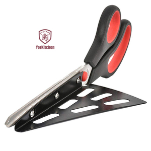 Tesoura multifuncional de aço inoxidável, tesoura e cortador de <span class=keywords><strong>pizza</strong></span>, cebola e panquecas - Product Image 1