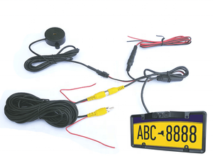 <span class=keywords><strong>Radar</strong></span> arrière de recul 3 en 1 Capteurs de recul vidéo Ultrasonic USA License Number Plate Frame Car Parking Sensor with HD Back Camera - Product Image 5