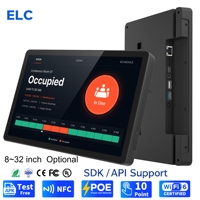 Tablette robuste avec lecteur NFC, montage mural PoE, 4G, IP67, RFID, caméra, RK3576S, 4+64 Go, écran tactile LCD pour salle de réunion