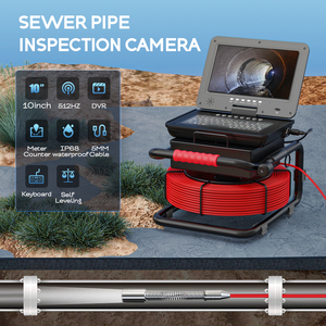 Système de caméra analogique industrielle étanche Bondi en promotion, avec réception 512 Hz, pour inspection des canalisations d'évacuation, garantie 1 an - Product Image 3