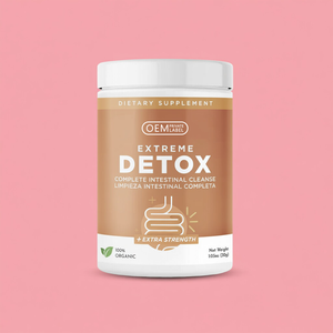 Poudre Détox Extrême Saveur Ananas Marque Privée OEM/ODM pour la Gestion du Poids et Nettoyage Intestinal Complet - Product Image 1