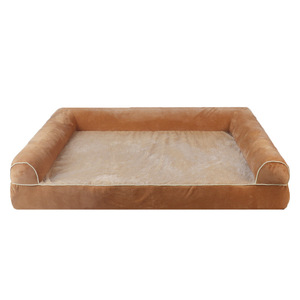 Fashionable Orthopedic Sofa Pet <strong>Bed</strong> for Large <strong>Dogs</strong> All-Season Waterproof Chew-Resistant Rectangle Furniture with Washable <strong>Cover</strong> - Product Image 2