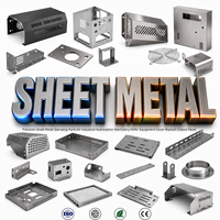 Pièces d'emboutissage de précision en tôle pour machines d'automatisation industrielle, équipements CVC, supports de couvercle et panneaux de châssis – Fabrication OEM