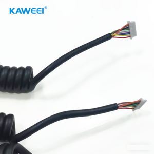 Kabel Rakitan SH1.0 ke SH 1.0 NON-UL 30AWG*10C JACKET,TPU HITAM yang Dikustomisasi untuk Kacamata Ski - Product Image 4
