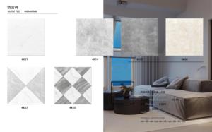 400*400mm màu xám gạch ngoài trời mộc mạc gốm cho sàn phòng tắm gạch lát sàn gốm cho sàn gạch ngoài trời - Product Image 4