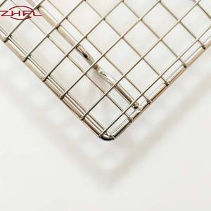 Grille à charbon pliable décorative en aluminium, maille japonaise antiadhésive et résistante à la corrosion, grille Longteng - Product Image 3