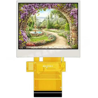 Panel LCD TFT IPS 2-inci dengan Resolusi 480x360 Antarmuka RGB IC Driver ST7701S
