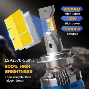 Sistema de Iluminación LED para Automóviles SFIDA V3E Tricolor, 6000K, con Garantía de 2 Años, Diseño Personalizado y Construcción Duradera - Product Image 3
