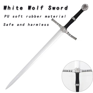 <span class=keywords><strong>Spada</strong></span> in Schiuma PU, <span class=keywords><strong>Spada</strong></span> del Lupo Bianco della Caccia Selvaggia, Leggera e Flessibile, Giocattolo per Bambini, Uomini e Donne per Halloween - Product Image 1