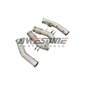 Tubería de Escape de Acero Inoxidable de Alto Rendimiento para Maserati <span class=keywords><strong>MC20</strong></span> <span class=keywords><strong>Cielo</strong></span> 3.0T V6 OPF, Tubos Rectos con Protección Térmica - Product Image 5
