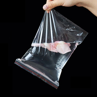 Sacs en plastique refermables personnalisés en PE/LDPE, colorés (bleu, blanc, transparent), petits, mini, étanches à l'humidité, pour bonbons et bijoux, vente en gros