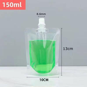 Bolsa de Plástico para Bebidas con Boquilla de Succión Gruesa <span class=keywords><strong>MU</strong></span>, Bolsa de Plástico para Bebidas de Supermercado, Bolsa de Plástico para Compras - Product Image 3