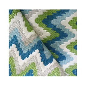 Tela de tapicería con impresión digital, tejido de algodón jacquard personalizado
