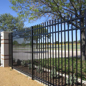 Hàng rào thép mạ kẽm sơn tĩnh điện chất lượng cao, hàng rào nhôm ngoài trời cho sân vườn - Product Image 4