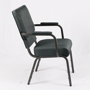 Sillas Apilables de Acero para Auditorio, Iglesia, Hotel y Teatro, con Acolchado y Reposabrazos, a Buen Precio y Duraderas, en Venta en Houston, Texas - Product Image 1