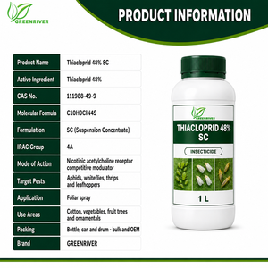 GREENRIVER Pymetrozina 25% SC <span class=keywords><strong>Insecticida</strong></span> Sistémico <span class=keywords><strong>para</strong></span> Pulgones, Moscas Blancas y <span class=keywords><strong>Escarabajos</strong></span> Polinizadores CAS 123312-89-0 - Product Image 2
