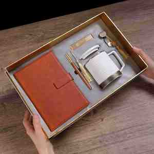 Personalized Corporate Gift <b>Set</b>: Branded <b>Notebook</b> & Tumbler - Perfect for Employee Appreciation, Events & Promotional Giveaways - Product Image 2