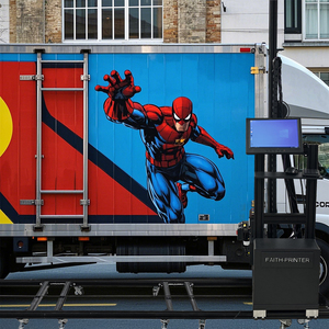 Đức tin 3D hiệu ứng tự động màu tường và sàn sơn máy 3D Tường máy in sơn máy UV mực tường bức tranh tường máy in - Product Image 2