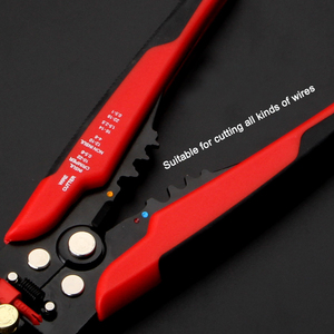 Outil à main multifonctionnel en acier réglable, dénudeur et sertisseur de fils automatique, coupe-câbles de qualité bricolage, pince à sertir - Product Image 5