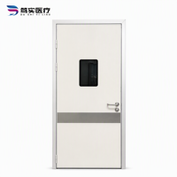 Pintu Baja Modern Dushi Medical untuk Rumah Sakit, Ruang Bersih, Tahan Air, Antibakteri, Tahan Api, Tahan Korosi, Bengkel, Aula, Hotel