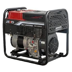 센시 디젤 발전기 10kw 9.5kw 휴대용 발전기 230V 220V 단일 3 상 오픈 프레임 발전기 - Product Image 2