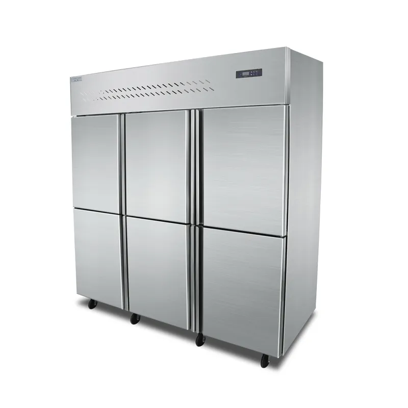 商業用トップフリーザー冷蔵庫1350L摂氏ステンレス鋼冷蔵庫
