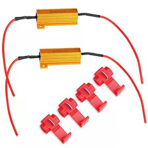 50W 6R 6ohm 6 Ohm Vỏ Nhôm Nguyên Bản Vỏ Kim Loại Dây Điện Trở 5% - Product Image 2