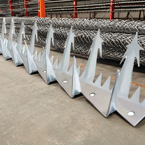 <span class=keywords><strong>Alambre</strong></span> de Púas de un Solo Filo con Recubrimiento Negro - Barrera de Seguridad Anti-Escalada para Paredes, Perímetros de Cercas y Protección de Propiedades - Product Image 5