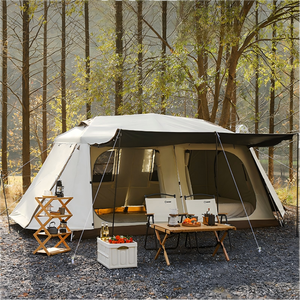 เต็นท์แคมป์ปิ้งเป่าลมสำหรับกิจกรรมกลางแจ้ง <span class=keywords><strong>Glamping</strong></span> Village 8.5 ขนาดใหญ่ สำหรับครอบครัว ใช้ได้ทุกฤดู ผลิตจากผ้า Oxford กันน้ำ 2000-3000 มม. - Product Image 2