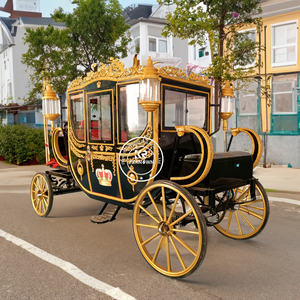 Calèche électrique OEM Princesse Royale à chevaux avec châssis en acier Q235B – Décorations de mariage luxueuses pour le tourisme et les cadeaux - Product Image 6