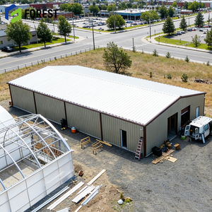Chemical Storage Facility Prefabricated Steel Industrial Building Weatherproof Heavy Duty Industrial Grade Warehouse Apartment - Product Image 1