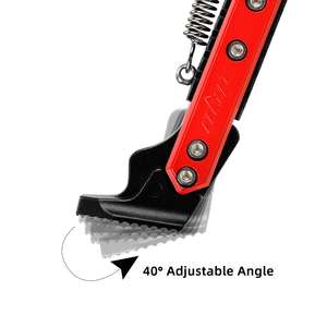 Béquille Ulip V2 17 CM Noir Rouge Réglable pour Trottinette Électrique Mi M365 Pro Pro2 Lite ZT3 Support de Pied en Aluminium Repose-Pieds - Product Image 4