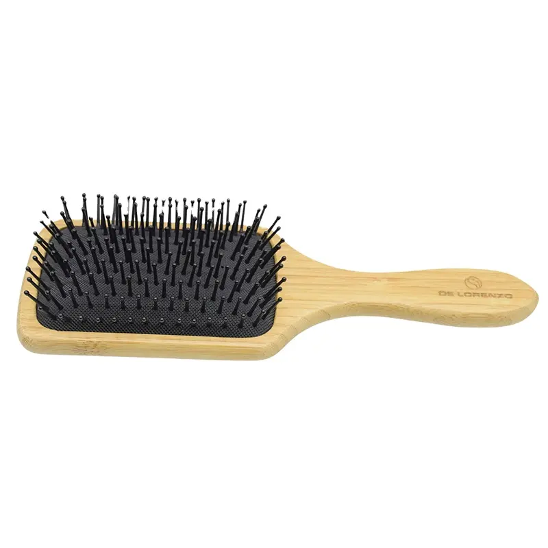 Wholesale Salon Wooden Handle Hair Brush Massage Brush Personalized Customized Logo