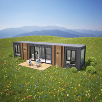 Maison modulaire de luxe en conteneur pour complexe hôtelier, villa et location de vacances