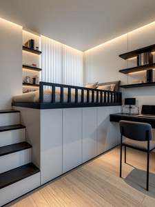 Armarios de Madera Versátiles para Oficinas en Casa, Escuelas, Hoteles y Apartamentos - Armarios Versátiles para Diversos Espacios para Dormitorios - Product Image 2