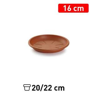 Base de pot de fleurs en plastique de 16 cm, petite capacité, plateaux de pot en PLA pour jardinière - Product Image 1