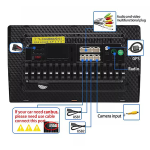 Universal Car DVD Player สายควบคุมสัญญาณเสียงออก L/R,AUX in L/R, ซับวูฟเฟอร์, สาย GPS CVBS-IN รถวิทยุแอนดรอยด์ - Product Image 2
