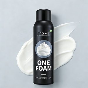 Espuma de Afeitar Hidratante Personalizada para Todo Tipo de Piel, Fórmula ODM con Glicerina y Mentol, Extracto de Plantas, Espuma de Afeitar Lubricante y Protectora - Product Image 1