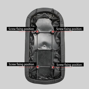 Cojín de asiento largo y grueso para bicicleta eléctrica, bolsa grande para el portaequipajes trasero, cojín de asiento trasero para bicicleta de montaña - Product Image 4