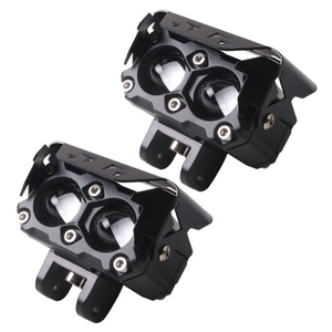 SANVI S002 Dual Color 40w 6000k Auto <b>Work</b> <b>Light</b> Motorcycle Spotlights <b>LED</b> Projector Lens - Product Image 1