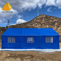 Tente d'urgence imperméable pour abri en toile, pour les besoins de secours