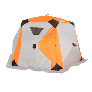 <span class=keywords><strong>Tente</strong></span> de pêche à la <span class=keywords><strong>carpe</strong></span> 3 personnes, imperméable, isolée, pour camping hivernal, type sauna, en promotion - Product Image 4