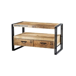 Meilleure qualité Table à manger en bois Table moderne pieds en métal prix de gros forme Rectangle Collection meubles de maison - Product Image 1