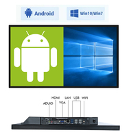 Tablette Android intelligente 21,5 32 43 pouces, écran tactile à cadre ouvert, ordinateur à écran tactile capacitif, moniteur tout-en-un, PC
