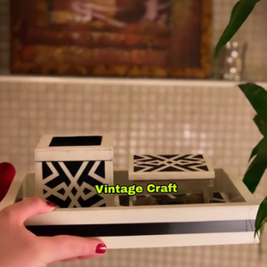 Artisanat naturel nacre plateau Bakhoor Madkhan boîte nouveau Design vadrouille plateau Bakhoor et boîte pour les cadeaux du Golfe EAU - Product Image 1