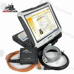 CF19 Laptop Forklift Scanner Tool Original For Still Incado Canbox sted 8.21 Can Bus Diagnostic Kit Still Diagnostic Tool