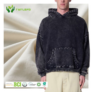 Oem Hoodie Custom Contract Stitch 500 Gsm Drop Shoulder Sudadera con capucha de algodón orgánico para hombres Heavyweight Acid Wash Hoodie - Product Image 1