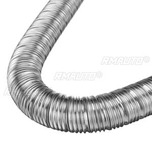 Tubo de escape de doble capa de 24 mm y 60 cm para calefactor de coche, manguera de escape de aire diésel para calefacción de estacionamiento, línea de acero inoxidable para Webasto - Product Image 4